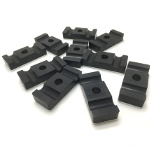 Black Resistance high temperature resistant cable sealing grommet rubber grommet with metal fittings for wire management